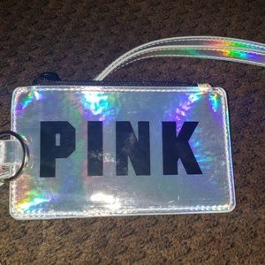PINK Holographic Lanyard NWOT